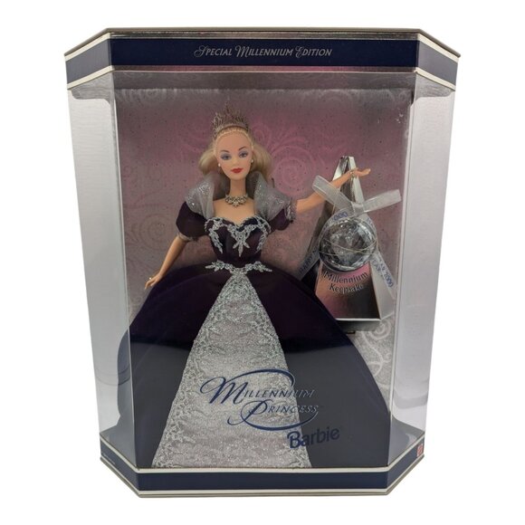 Collectible 2000 Special Millennium Edition Millennium Princess Barbie #24154 - Picture 1 of 13